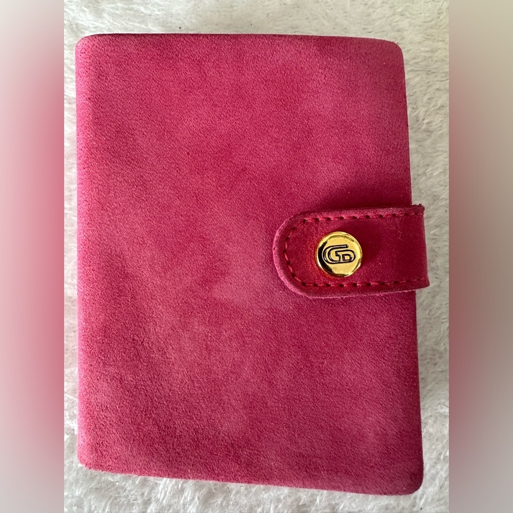 Vintage Christian Dior Pink and Gold Memo Pad - Picture 4 of 11